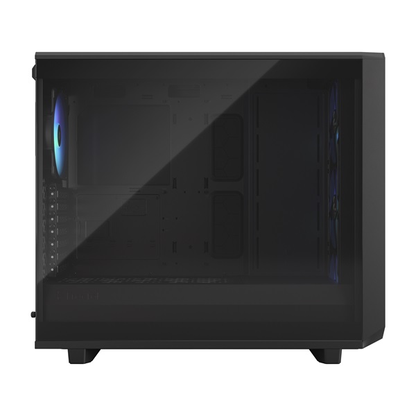 Fractal Design Meshify 2 Lite RGB Fekete világos ablakos (Táp nélküli) E-ATX ház