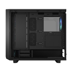 Fractal Design Meshify 2 Lite RGB Fekete világos ablakos (Táp nélküli) E-ATX ház