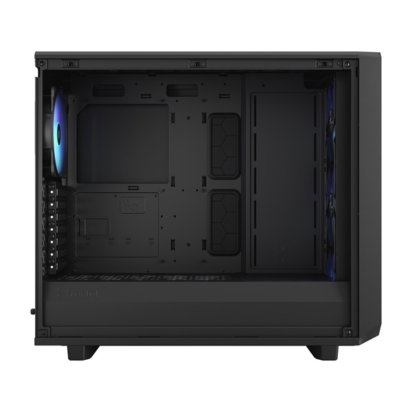 Fractal Design Meshify 2 Lite RGB Fekete világos ablakos (Táp nélküli) E-ATX ház