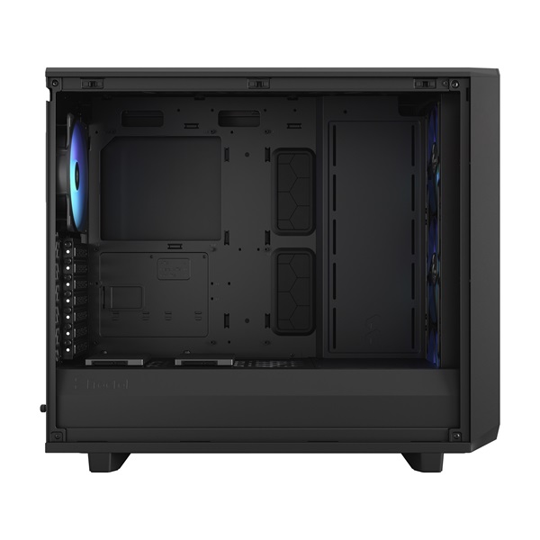 Fractal Design Meshify 2 Lite RGB Fekete világos ablakos (Táp nélküli) E-ATX ház