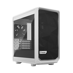 Fractal Design Meshify 2 Mini fehér (táp nélküli) ablakos mATX ház