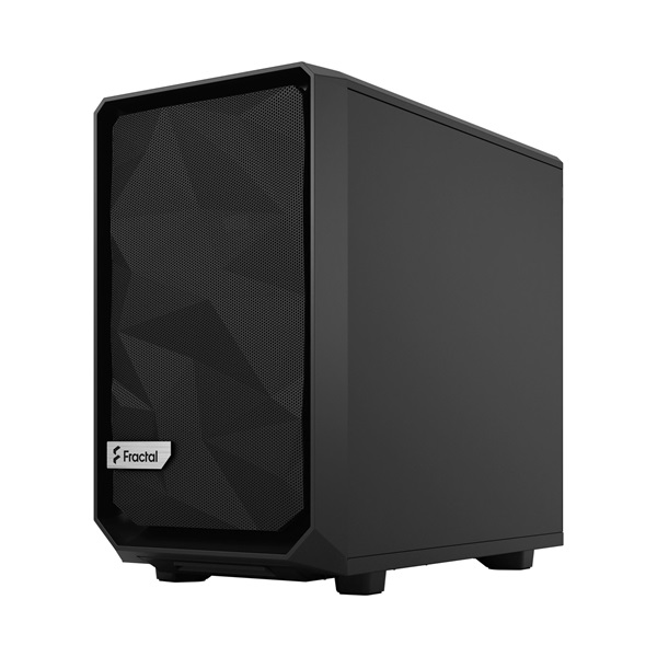 Fractal Design Meshify 2 Nano fekete (táp nélküli) ablakos mini-ITX ház