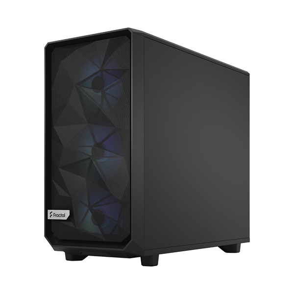 Fractal Design Meshify 2 RGB Fekete világos ablakos (Táp nélküli) E-ATX ház