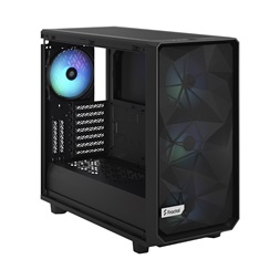 Fractal Design Meshify 2 RGB Fekete világos ablakos (Táp nélküli) E-ATX ház