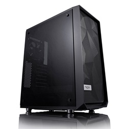 Fractal Design Meshify C Fekete ablakos (Táp nélküli) ATX ház