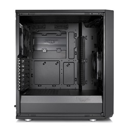 Fractal Design Meshify C Solid Side Fekete (Táp nélküli) ATX ház