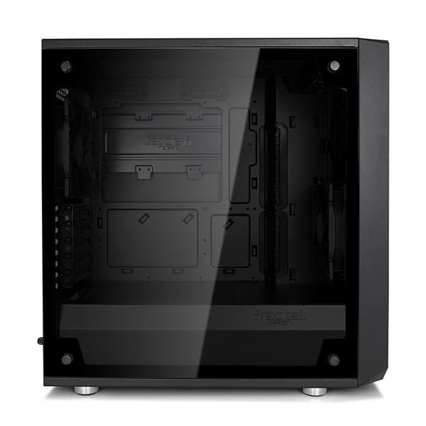 Fractal Design Meshify Mini C Fekete ablakos (Táp nélküli) mATX ház