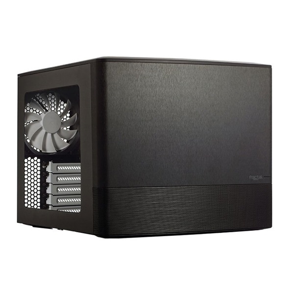 Fractal Design Node 804 Fekete ablakos (Táp nélküli) mATX ház