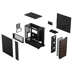 Fractal Design North XL fekete (táp nélküli) EATX ház