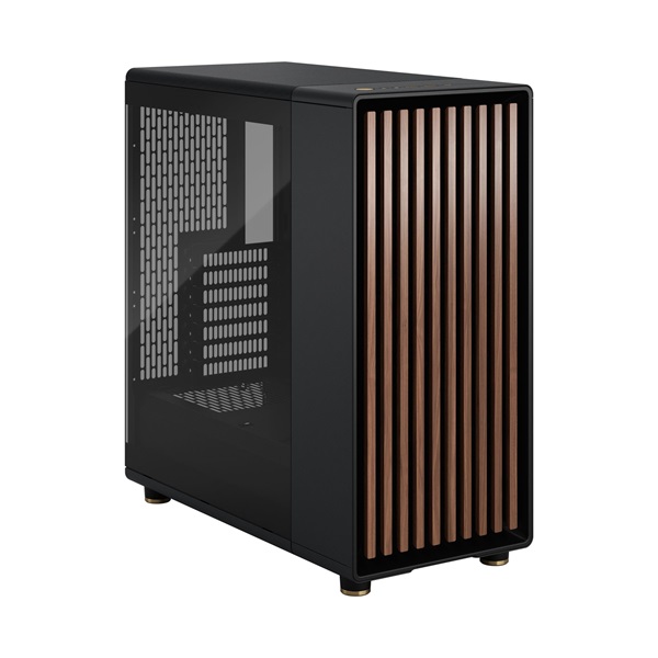 Fractal Design North fekete (táp nélküli) ablakos ATX ház