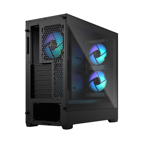 Fractal Design Pop Air RGB Fekete világos ablakos (Táp nélküli) ATX ház