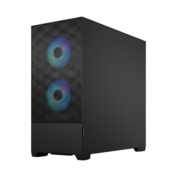 Fractal Design Pop Air RGB Fekete világos ablakos (Táp nélküli) ATX ház