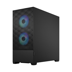 Fractal Design Pop Air RGB Fekete világos ablakos (Táp nélküli) ATX ház