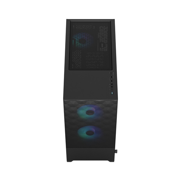 Fractal Design Pop Air RGB Fekete világos ablakos (Táp nélküli) ATX ház