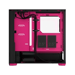 Fractal Design Pop Air RGB magenta/fekete (táp nélküli) ablakos ATX ház