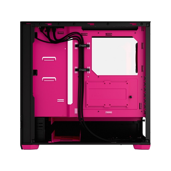 Fractal Design Pop Air RGB magenta/fekete (táp nélküli) ablakos ATX ház