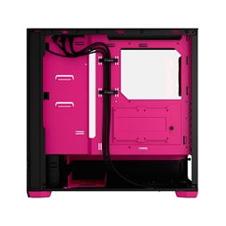 Fractal Design Pop Air RGB magenta/fekete (táp nélküli) ablakos ATX ház