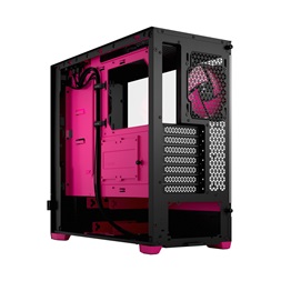 Fractal Design Pop Air RGB magenta/fekete (táp nélküli) ablakos ATX ház