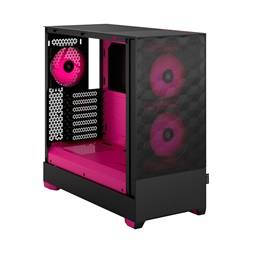 Fractal Design Pop Air RGB magenta/fekete (táp nélküli) ablakos ATX ház