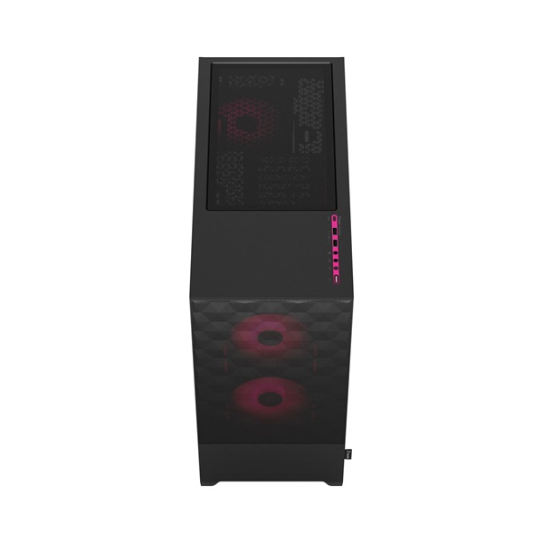 Fractal Design Pop Air RGB magenta/fekete (táp nélküli) ablakos ATX ház