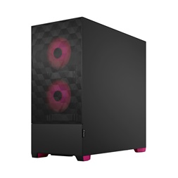 Fractal Design Pop Air RGB magenta/fekete (táp nélküli) ablakos ATX ház