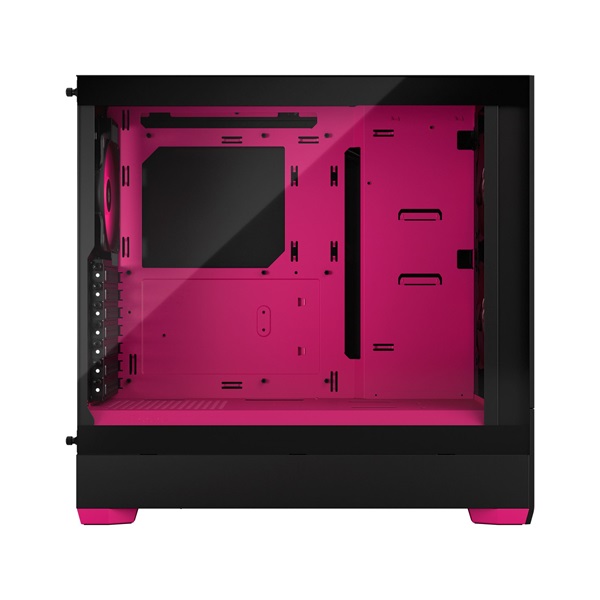 Fractal Design Pop Air RGB magenta/fekete (táp nélküli) ablakos ATX ház