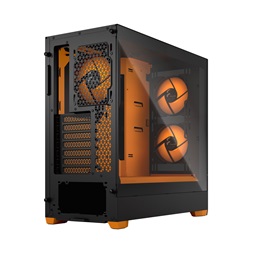 Fractal Design Pop Air RGB narancs/fekete (táp nélküli) ablakos ATX ház