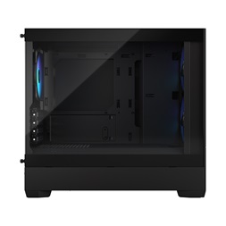 Fractal Design Pop Mini Air RGB Fekete világos ablakos (Táp nélküli) mATX ház