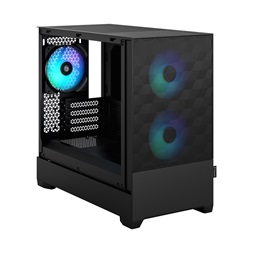 Fractal Design Pop Mini Air RGB Fekete világos ablakos (Táp nélküli) mATX ház