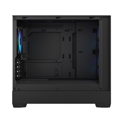 Fractal Design Pop Mini Air RGB Fekete világos ablakos (Táp nélküli) mATX ház