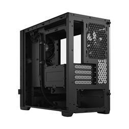 Fractal Design Pop Mini Silent Fekete világos ablakos (Táp nélküli) mATX ház