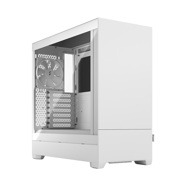 Fractal Design Pop Silent Fehér ablakos (Táp nélküli) ATX ház