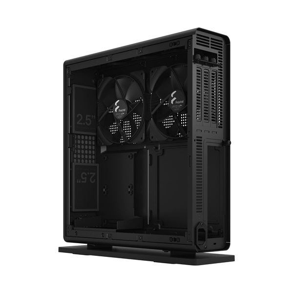 Fractal Design Ridge fekete (táp nélküli) mini-ITX ház