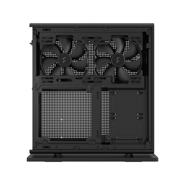 Fractal Design Ridge fekete (táp nélküli) mini-ITX ház