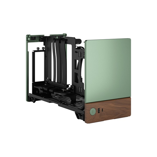 Fractal Design Terra zöld (táp nélküli) mini-ITX ház