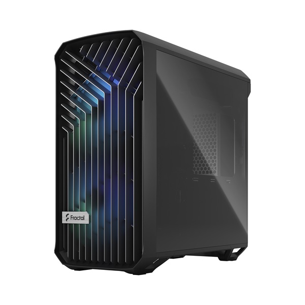 Fractal Design Torrent Compact RGB Fekete ablakos (Táp nélküli) ATX ház