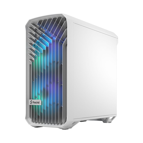 Fractal Design Torrent Compact RGB fehér (táp nélküli) ablakos EATX ház