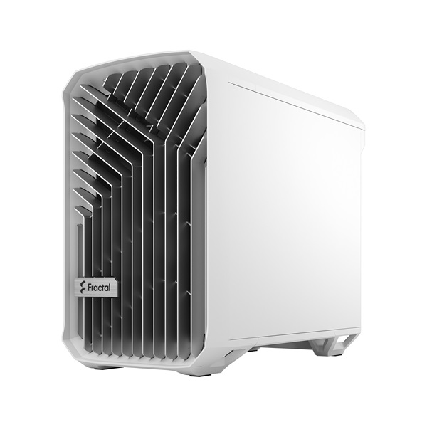 Fractal Design Torrent Nano Fehér ablakos (Táp nélküli) mini-ITX ház