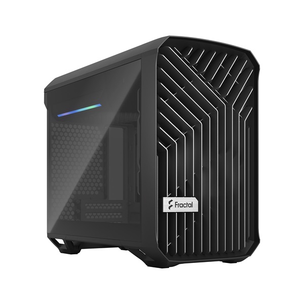 Fractal Design Torrent Nano Fekete sötét ablakos (Táp nélküli) mini-ITX ház