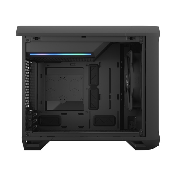 Fractal Design Torrent Nano Fekete sötét ablakos (Táp nélküli) mini-ITX ház