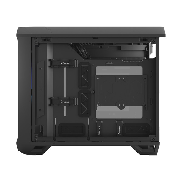 Fractal Design Torrent Nano RGB Fekete ablakos (Táp nélküli) mini-ITX ház