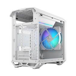 Fractal Design Torrent Nano RGB fehér (táp nélküli) ablakos EATX ház