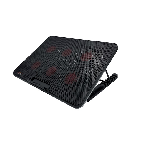 FroggieX FX-PC-P2-R HyperCooling notebook hütőpad telefontartóval