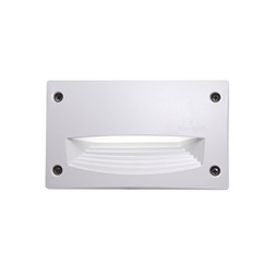 Fumagalli LETI 200 HS LED 3W GX53 fehér kültéri beépíthető falilámpa