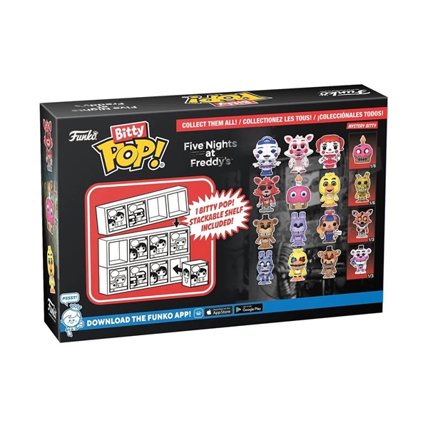 Funko Bitty POP! Five Nights at Freddy`s: Foxy figura 4db-os figura csomag