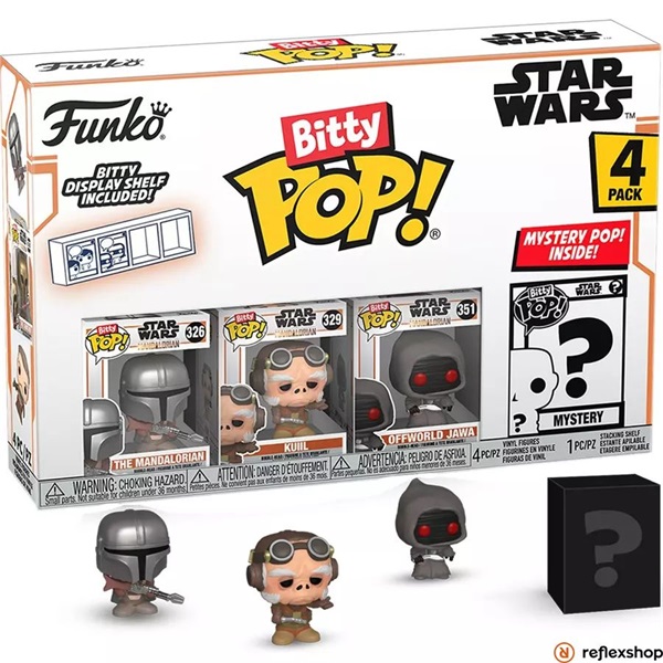 Funko Bitty POP! Star Wars: Mandalorian - Mandalorian 4PK? figura