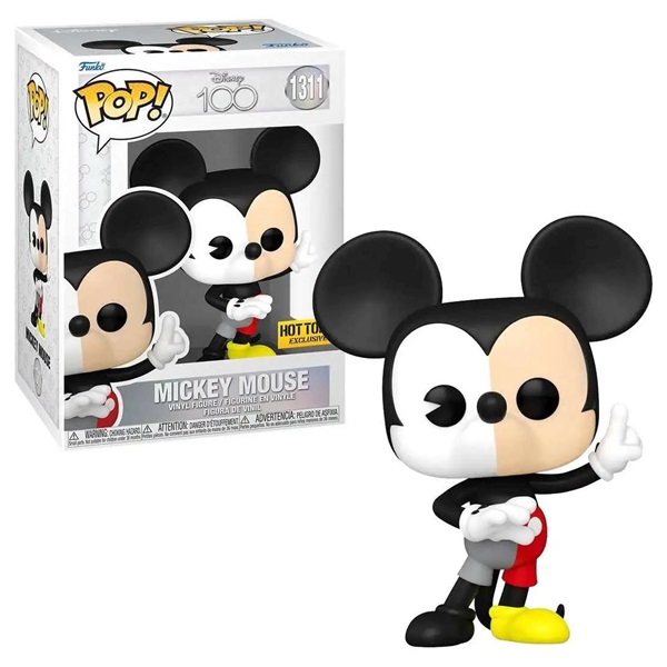 Funko POP! (1311) Disney: D100 - Mickey (split color) figura