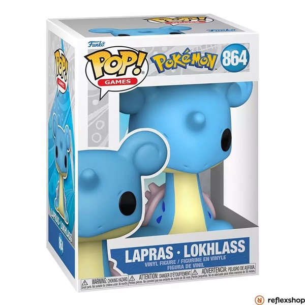 Funko POP! (864) Games: Pokemon - Lapras (EMEA) figura