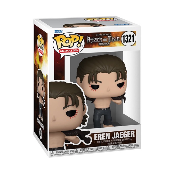 Funko POP! Animation (1321) Attack on Titan - Eren Jaegar figura