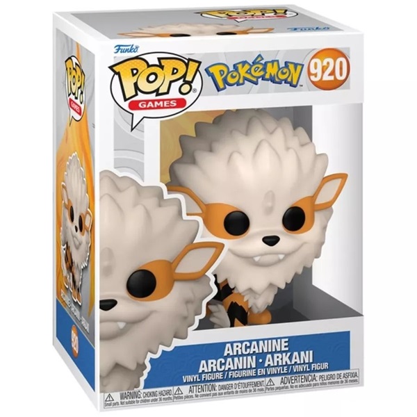 Funko POP! Games (920) Pokémon - Arcanine figura